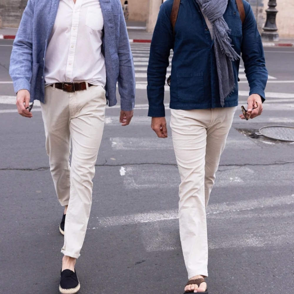 Tailor Vintage Men's Khaki Pants